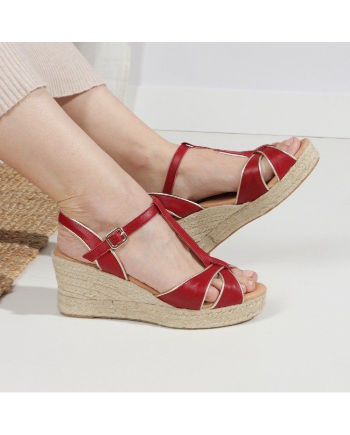 Espadryle na koturnie
