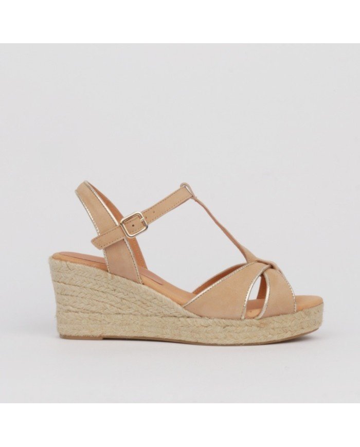Espadryle na koturnie