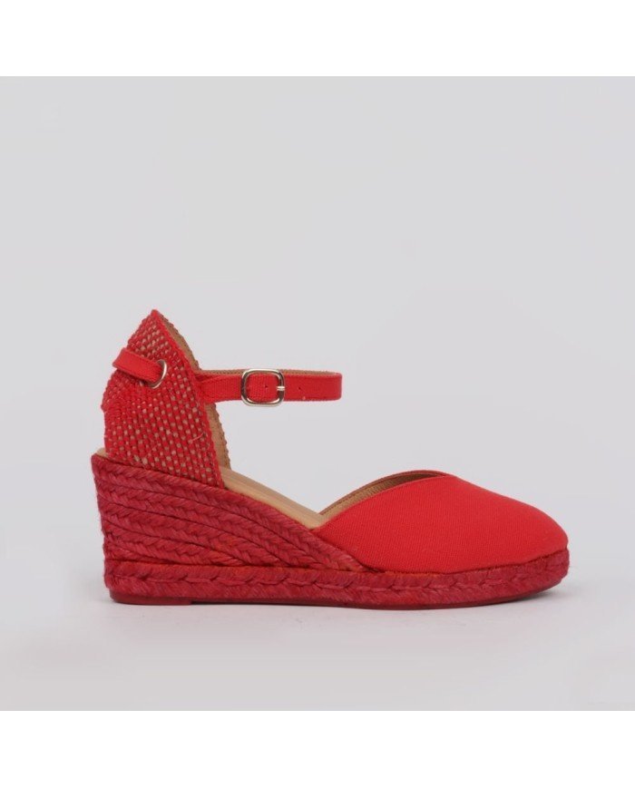 Espadryle na koturnie