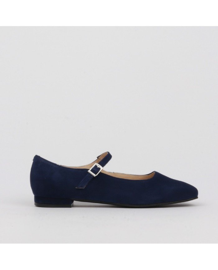 Zamszowe Mary Janes
