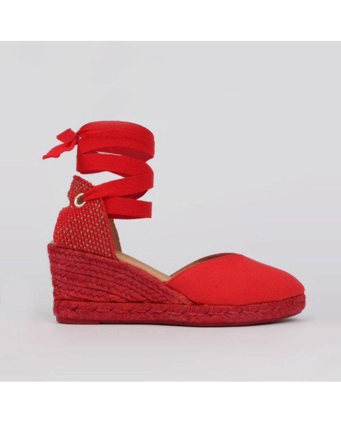 Espadryle na koturnie - obrazek 2