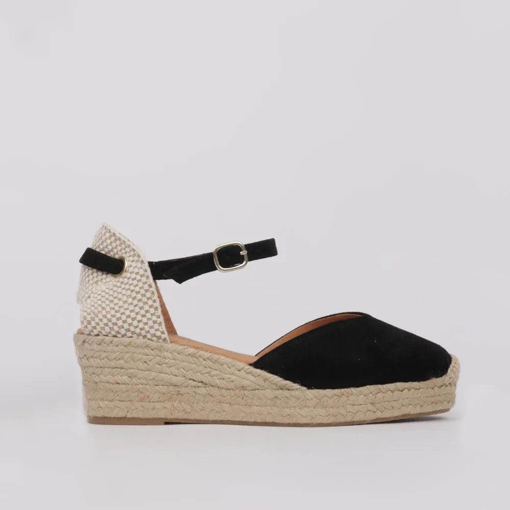 Espadryle na niskim koturnie - obrazek 3