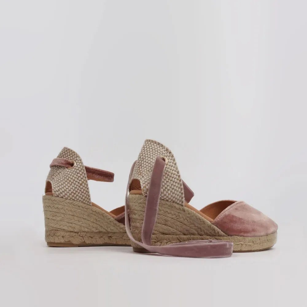 Espadryle z weluru - obrazek 3