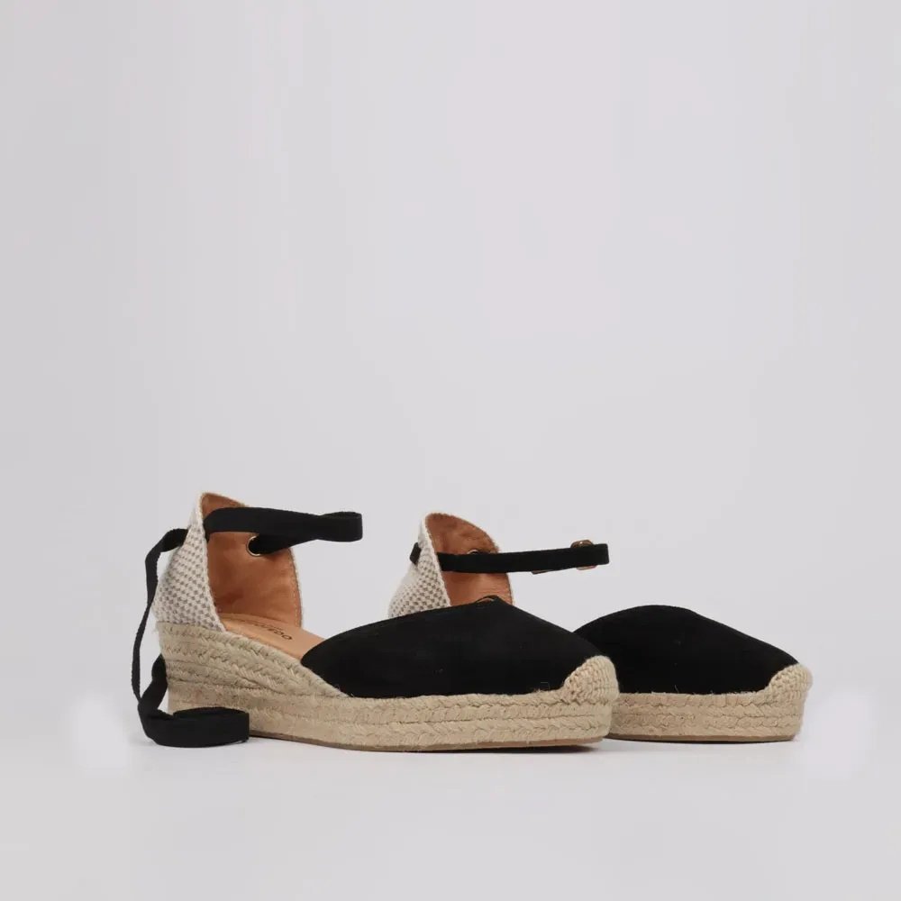 Espadryle na niskim koturnie - obrazek 4