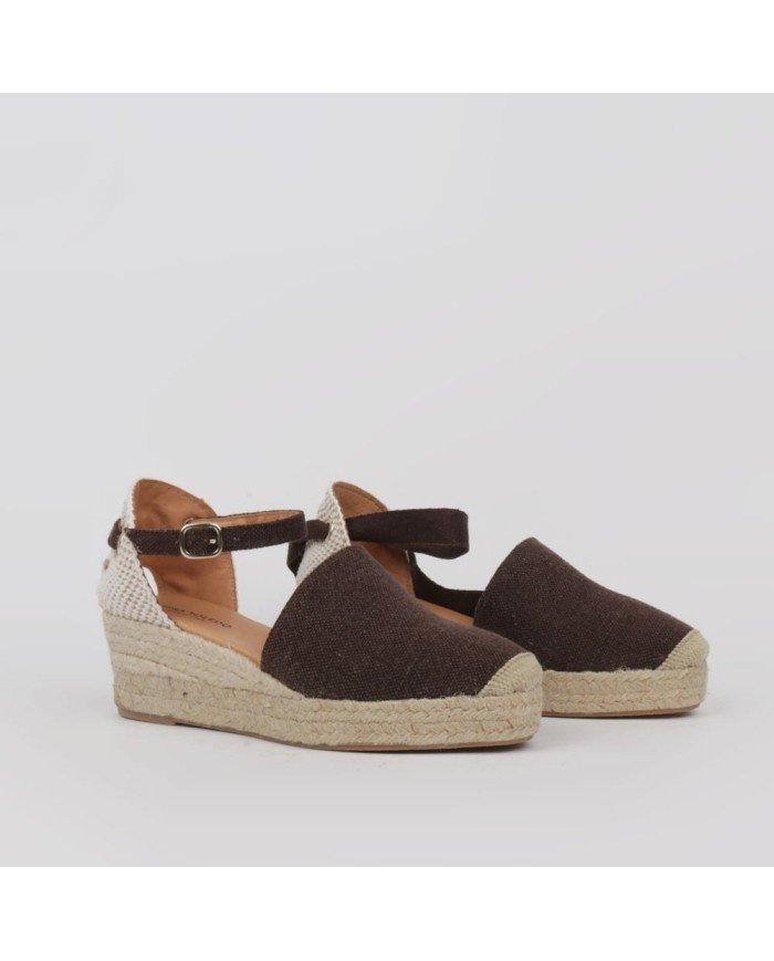 Espadryle na niskim koturnie - obrazek 4