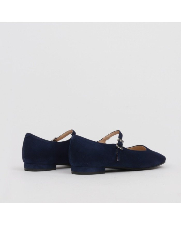 Zamszowe Mary Janes - obrazek 5