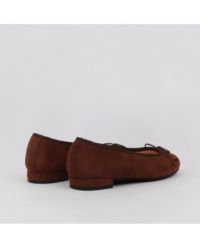 Baleriny zamszowe damskie - obrazek 5